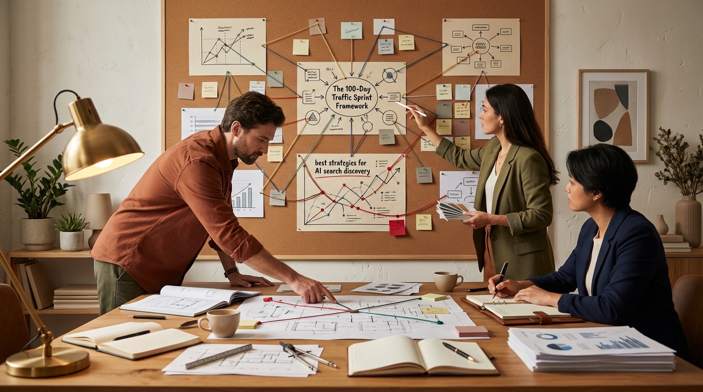 best strategies for AI search discovery