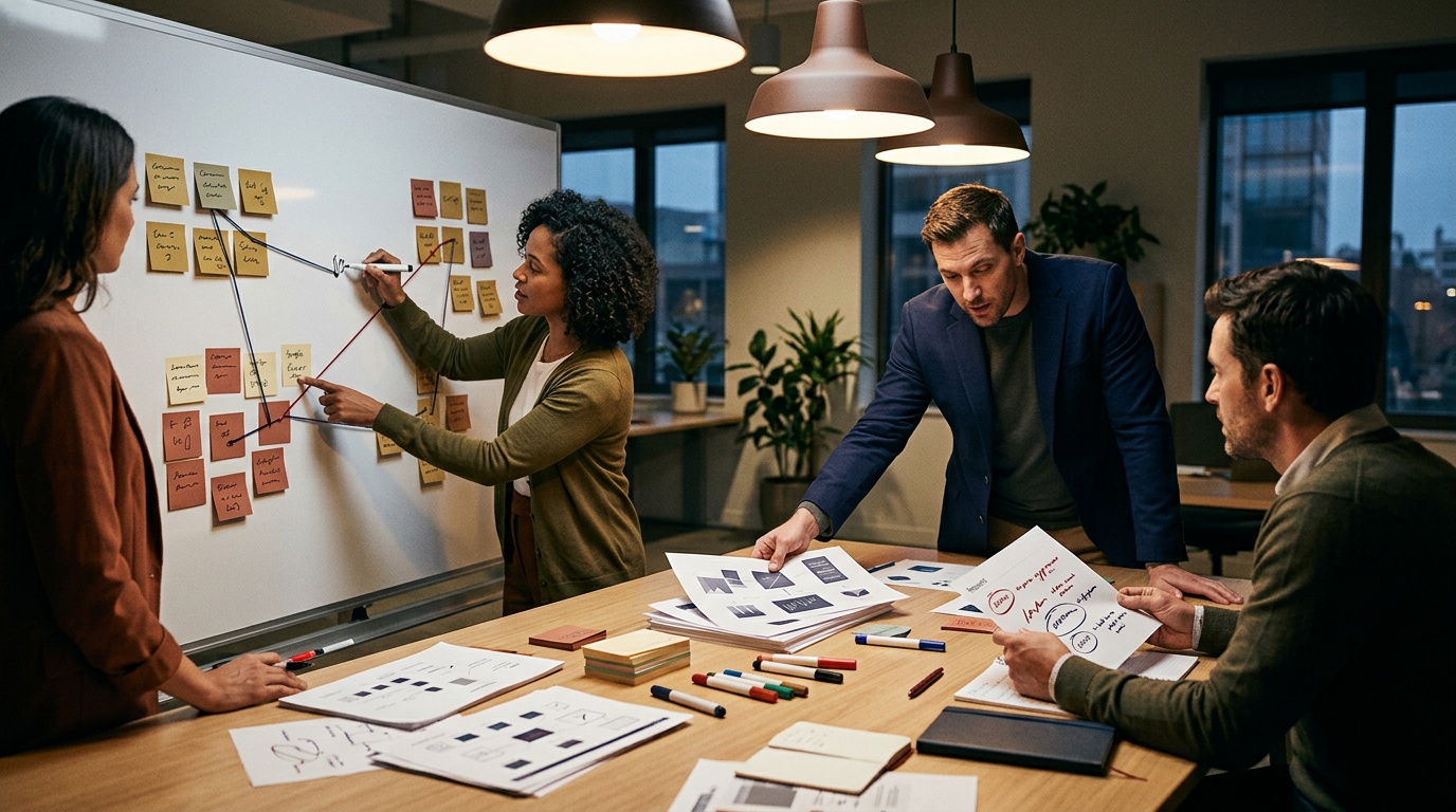 AEO Engine 100-Day Traffic Sprint framework phases for AI search optimization