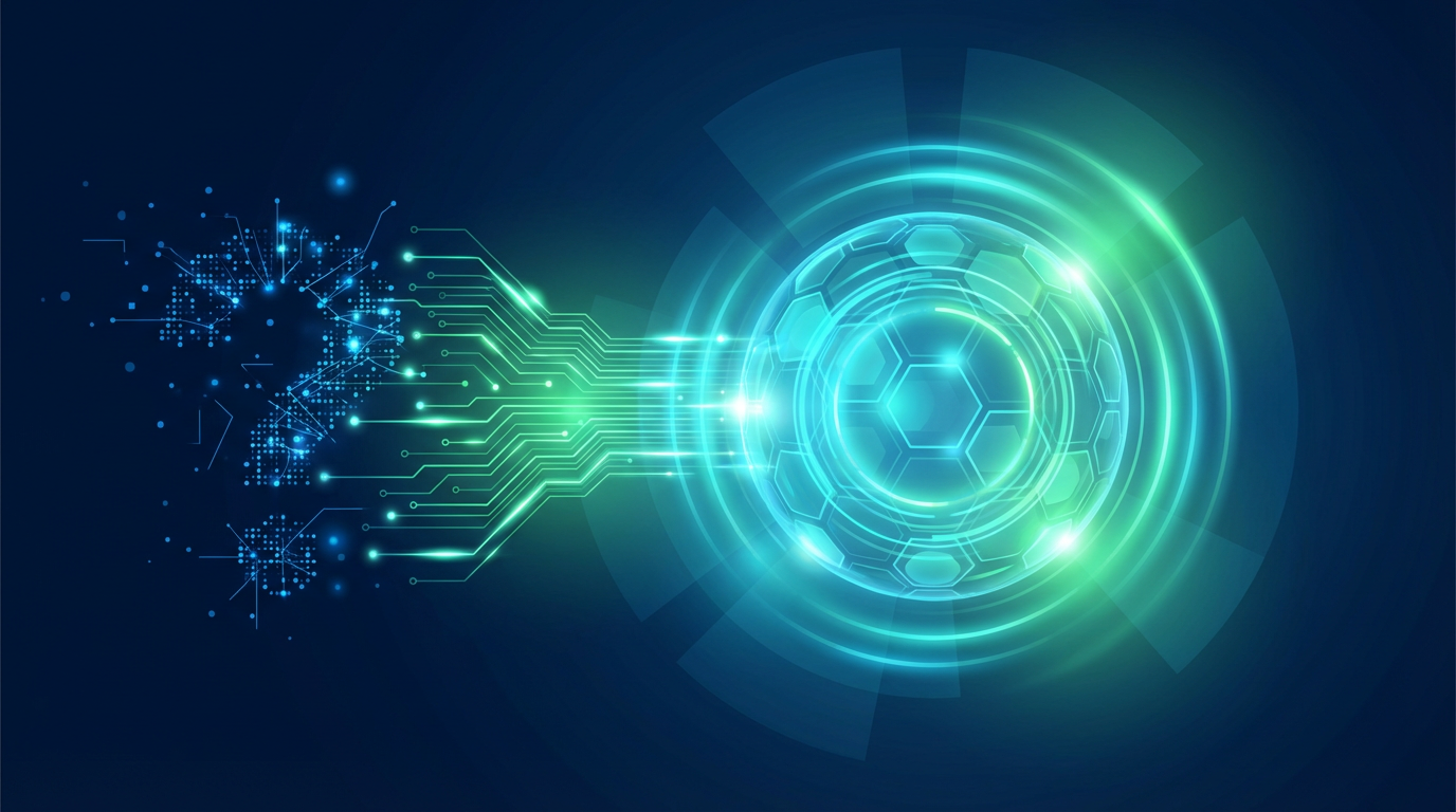 AI answer engine concept — search transforming into citation