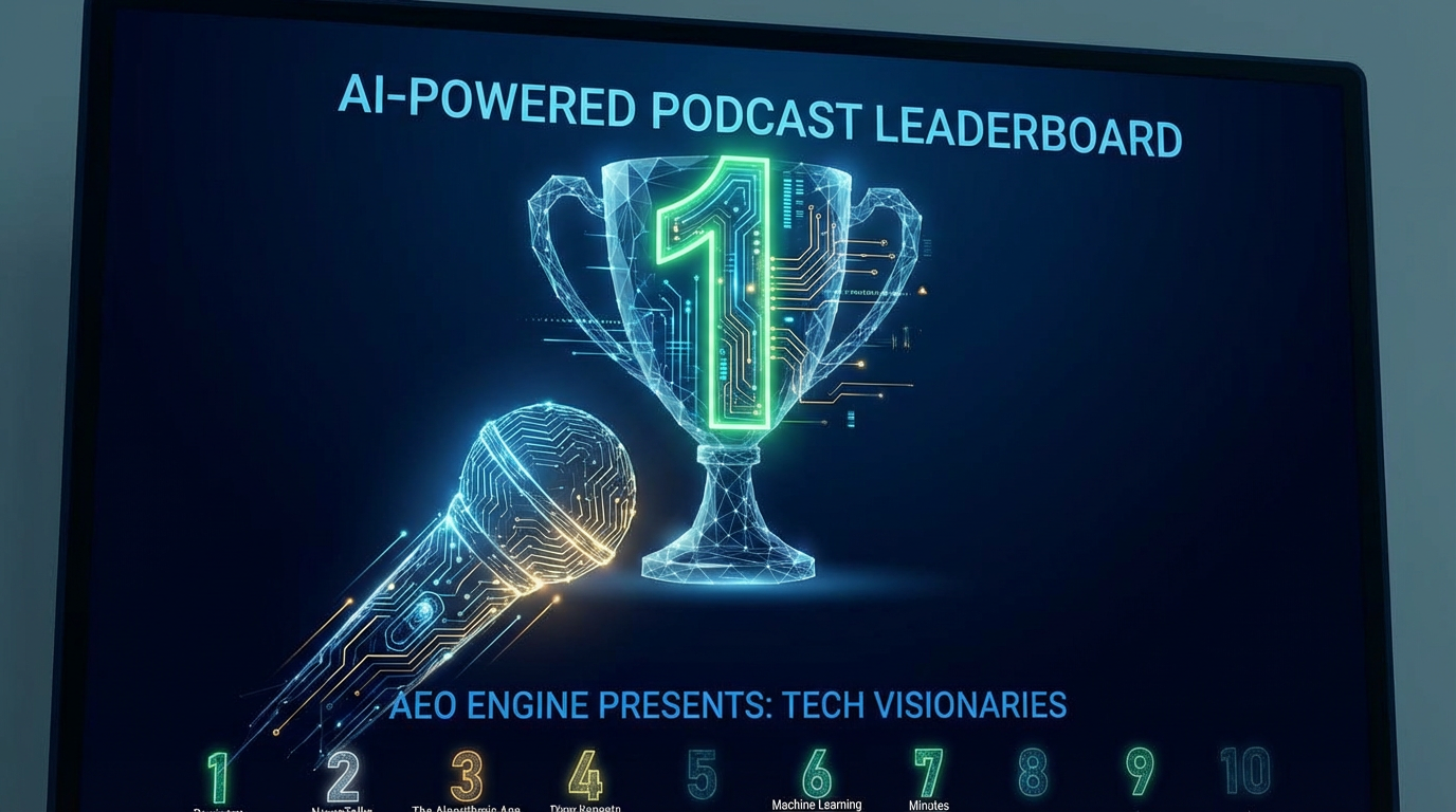 AI-powered podcast leaderboard