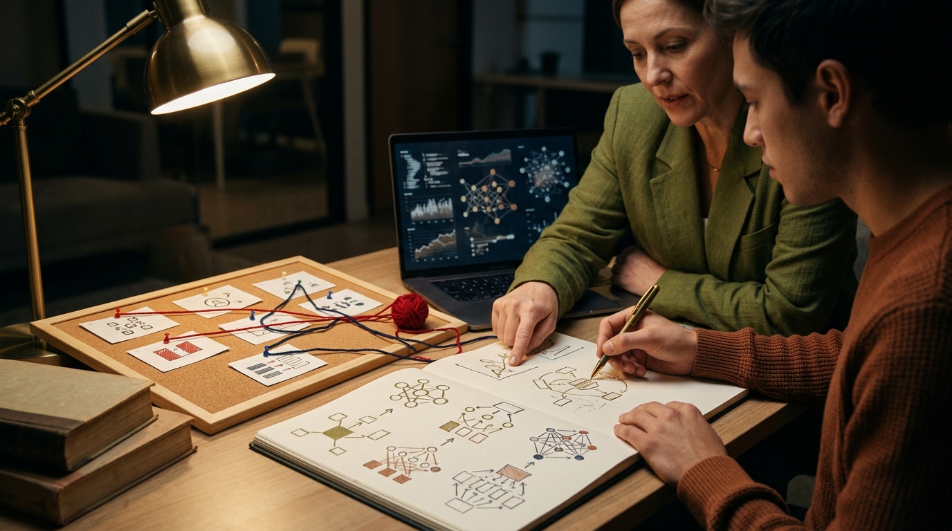 Diagram showing how ChatGPT sources and ranks information for AI-generated answers