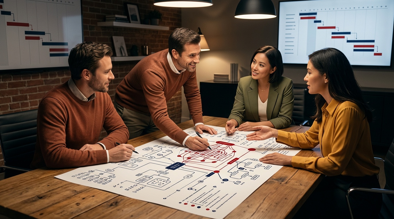 GEO action mandate framework showing compounding citation authority strategy