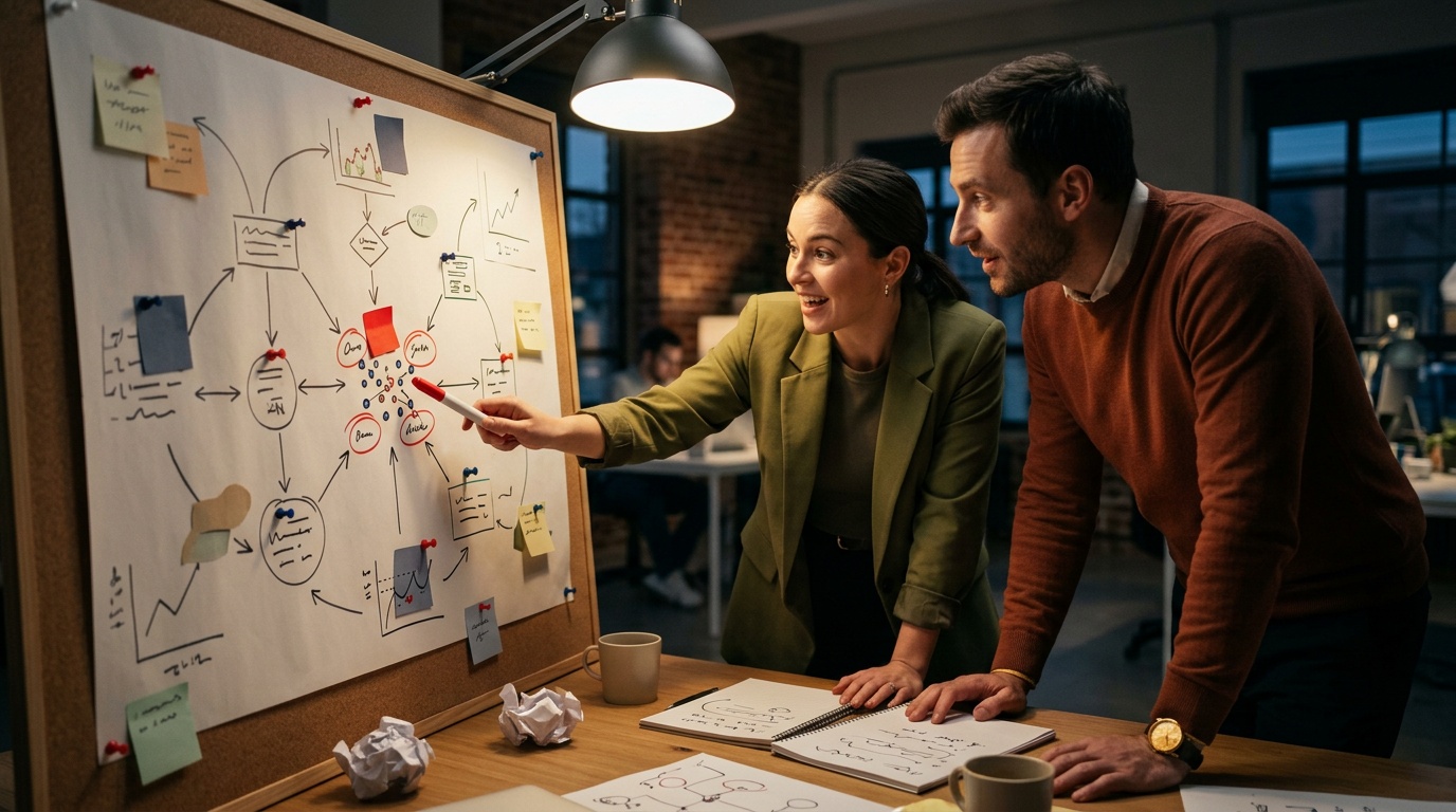 Shopify brand revenue growth chart showing compounding gains from AEO citation strategy
