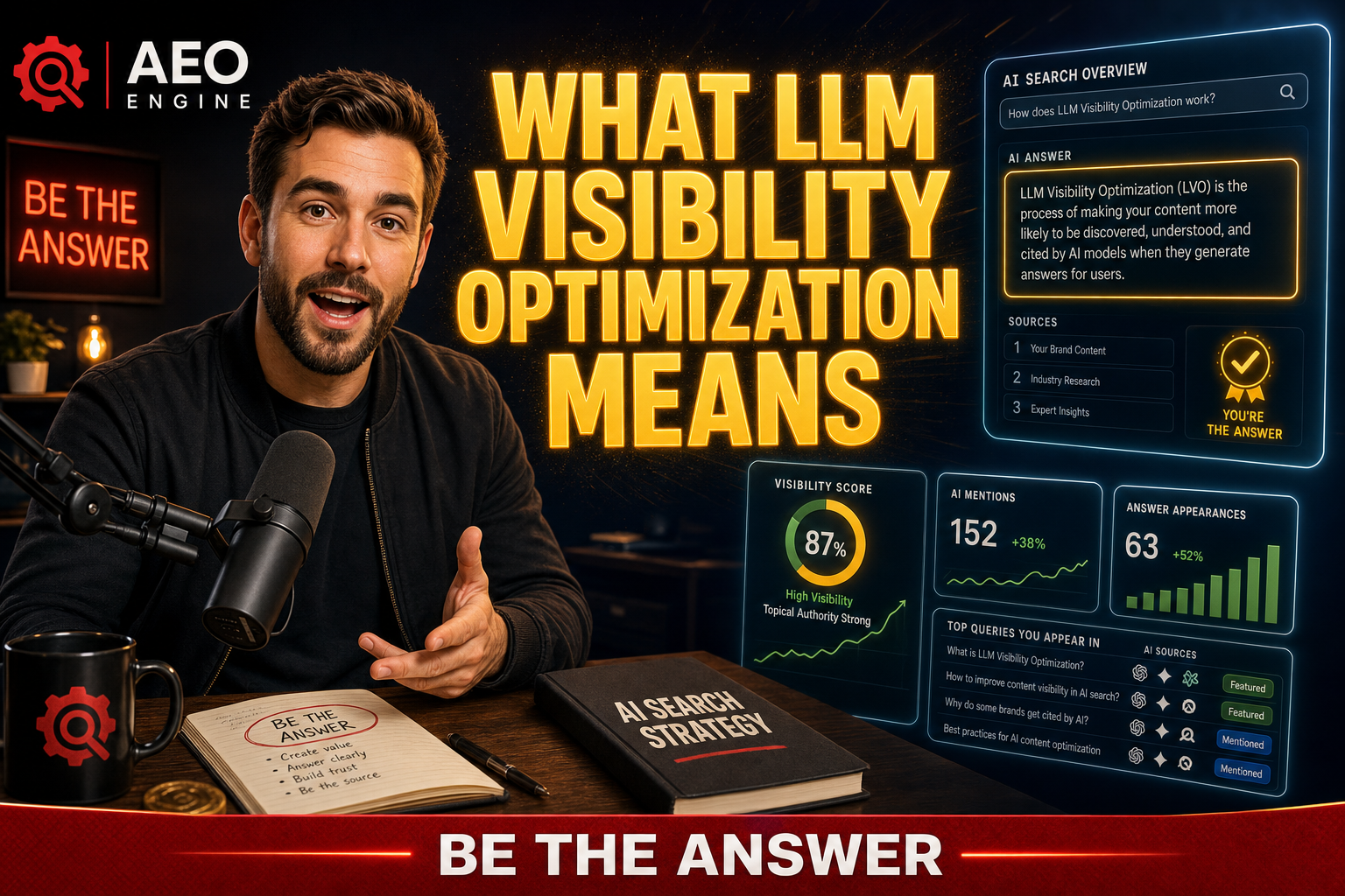 what LLM Visibility Optimization if I'm new to AI marketing