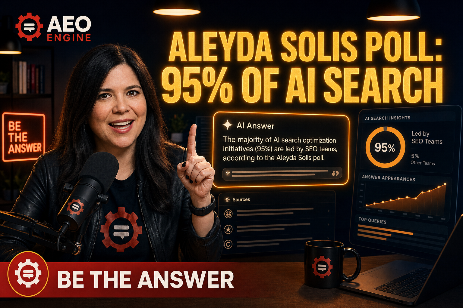 Aleyda Solis poll: 95% of AI search optimization led by SEO teams